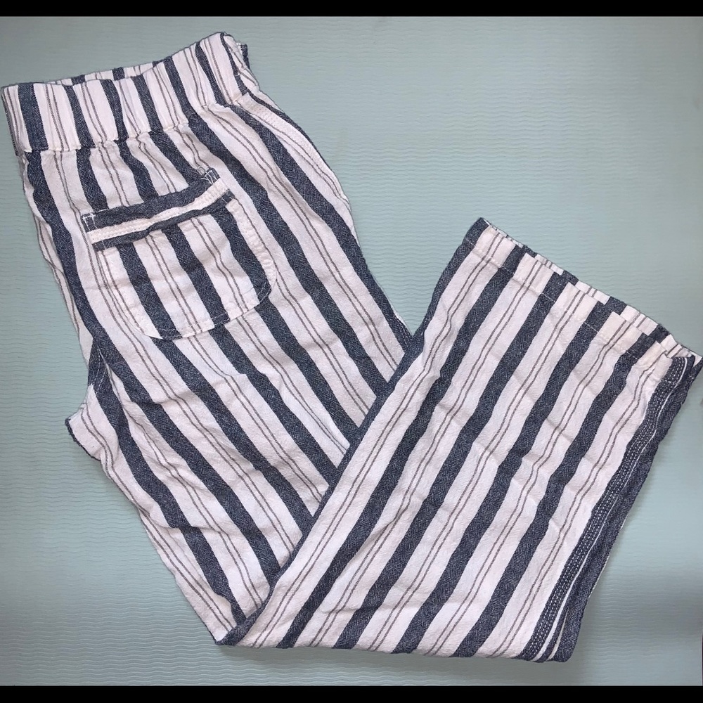 Boho linen beach pants